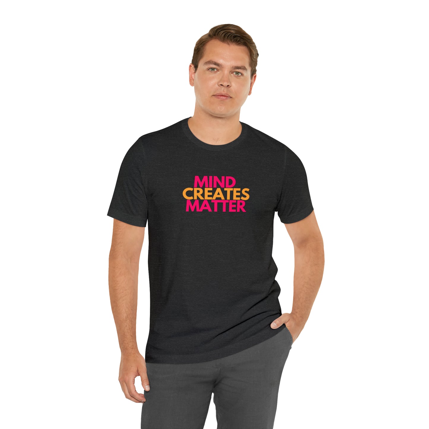 Mind Creates Matter Branded Tee