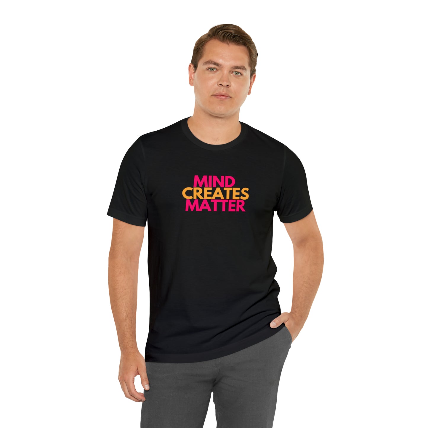 Mind Creates Matter Branded Tee