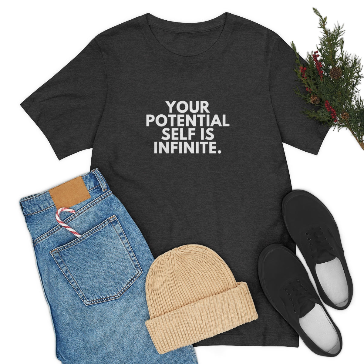 Your Potential Self Positive Shirt, You are Infinite T Shirts, Positive Sayings, Quotes on Shirts