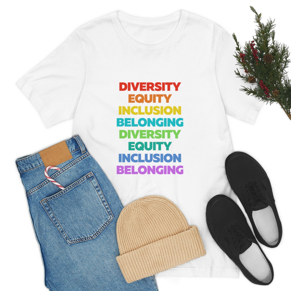 Diversity, Equity, Inclusion, Belonging, DEIB Shirt, DEI T Shirt Gift, HR Professionals, Equitable Tees