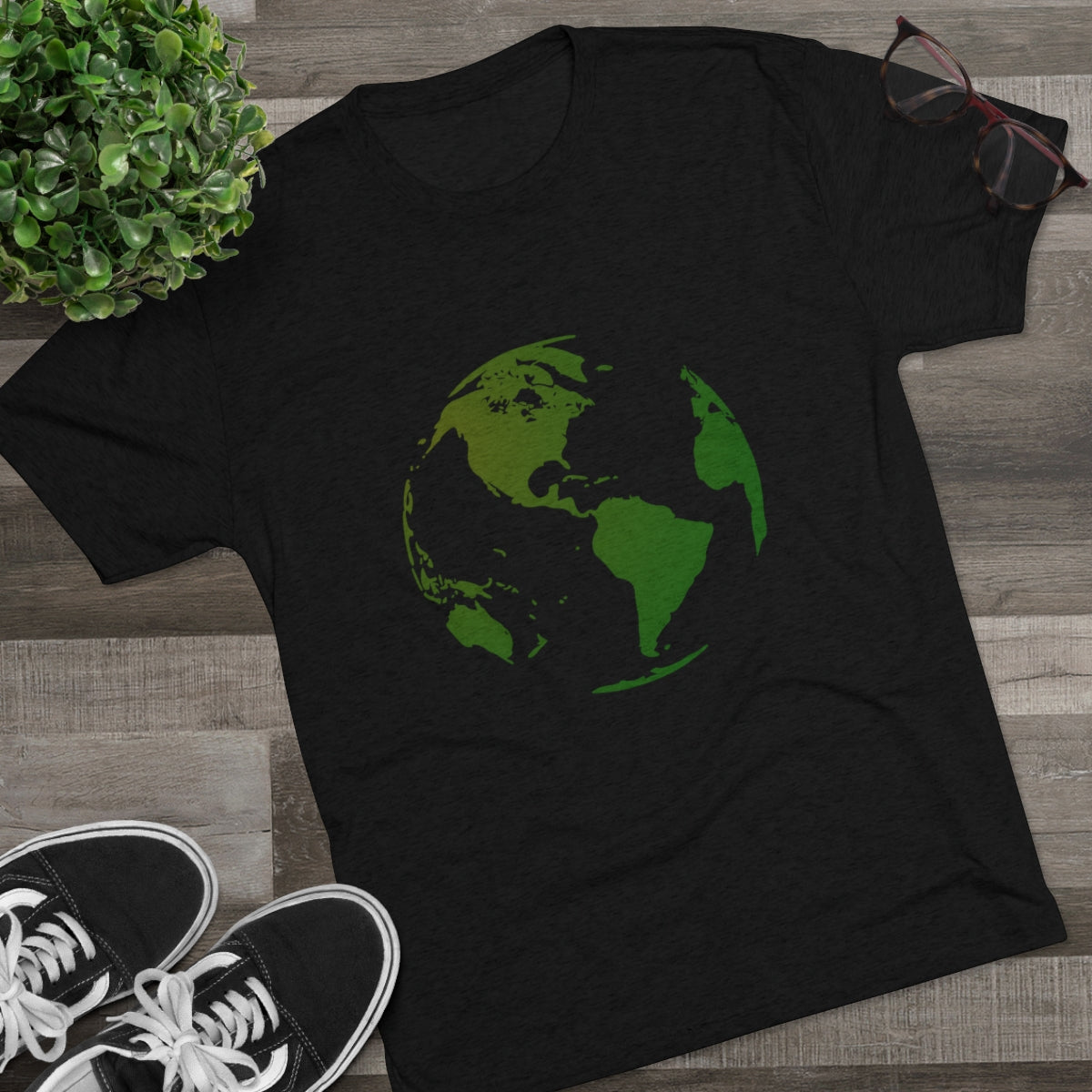 Earth Only One Earth Unisex Soft Tri-Blend Crew Tee | Earth is Sacred