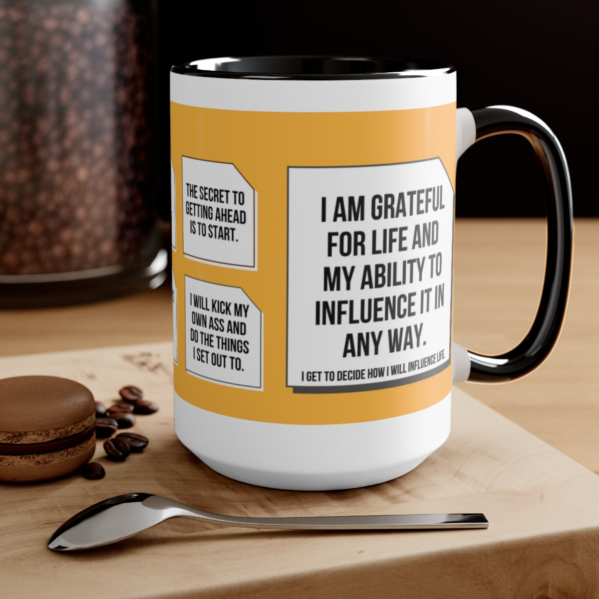 Daily Reminders Coffee Mug | Sticky Notes on Mug | Motivational Mug gifts | Best Mugs to Gift