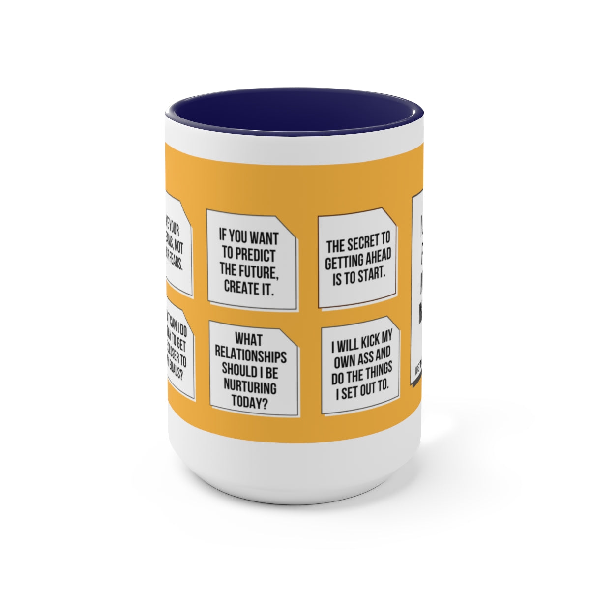 Daily Reminders Coffee Mug | Sticky Notes on Mug | Motivational Mug gifts | Best Mugs to Gift