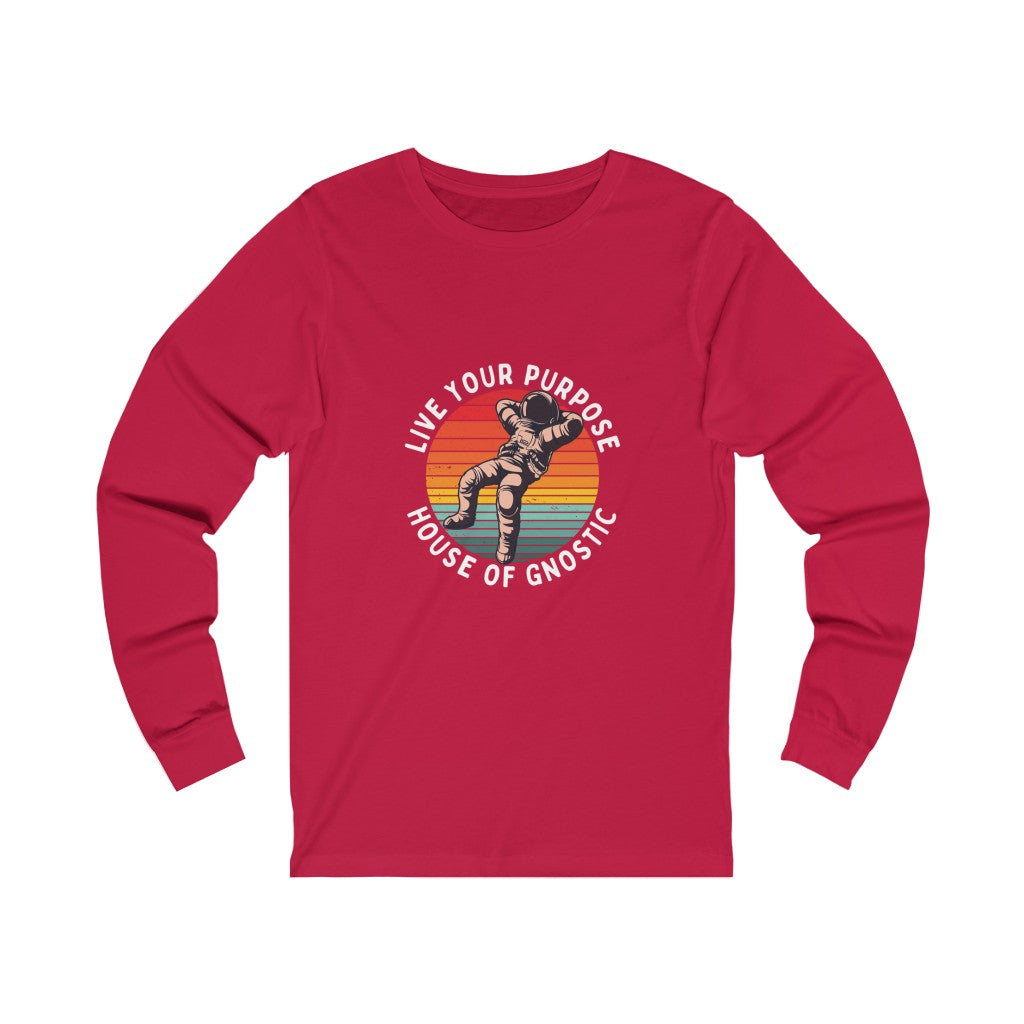 Live Your Purpose Shirt Graphic Unisex Jersey Long Sleeve House of Gnostic T Shirt