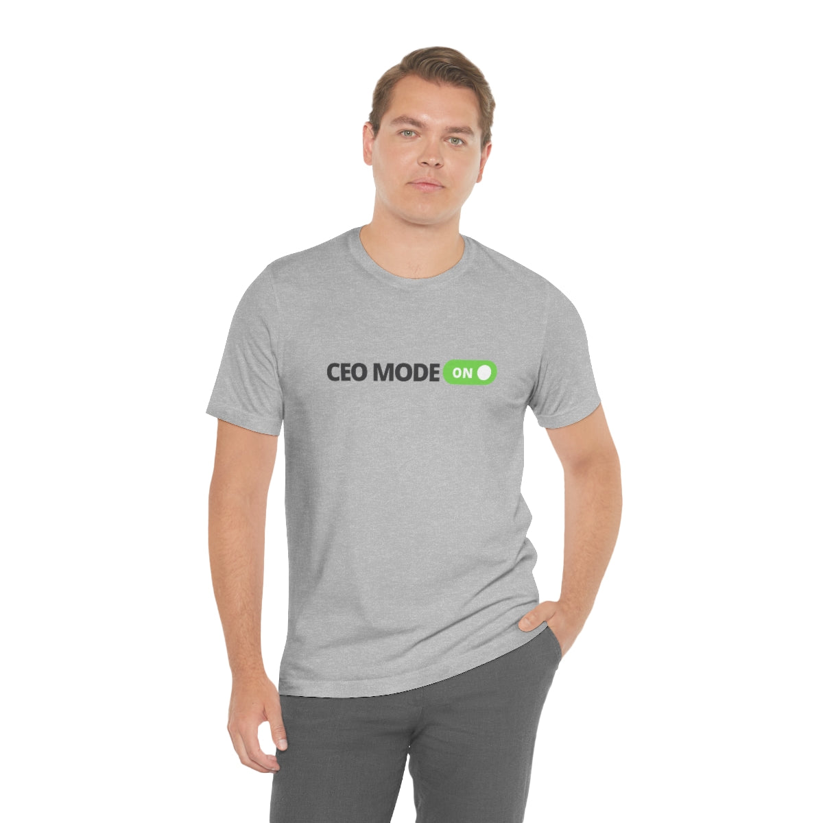 CEO Mode On T Shirt, Perfect Gift for CEOs | CEO Shirt | Entrepreneur | Business Owner | Motivation | Unisex Jersey Short Sleeve
