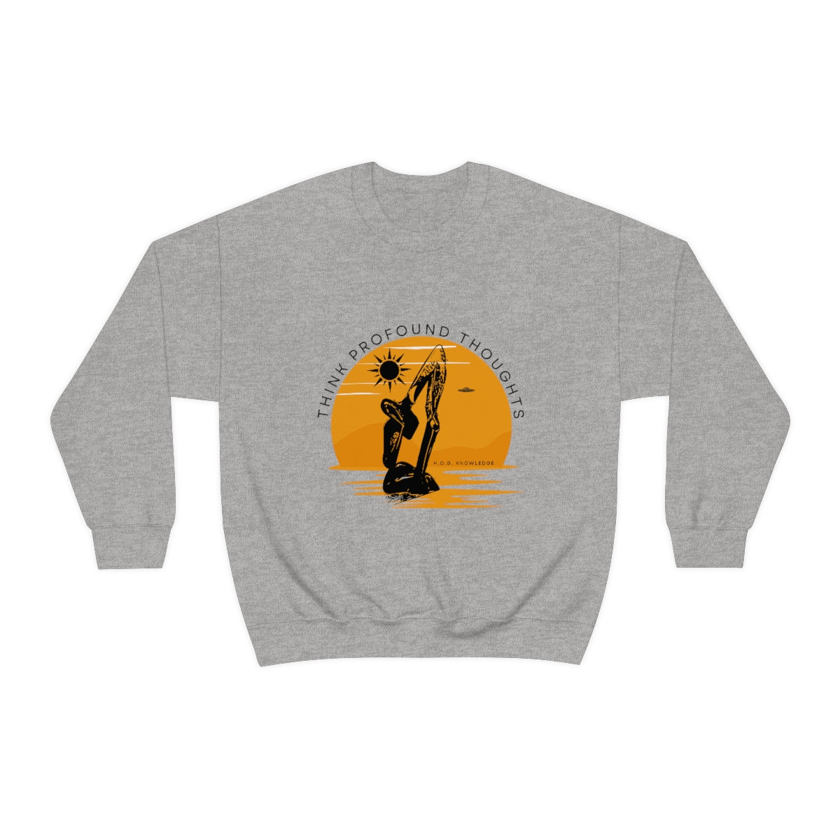 Profound Thinker T Shirts, Think Profound Thoughts Shirts, Knowledge Tees, Crewneck Sweatshirt
