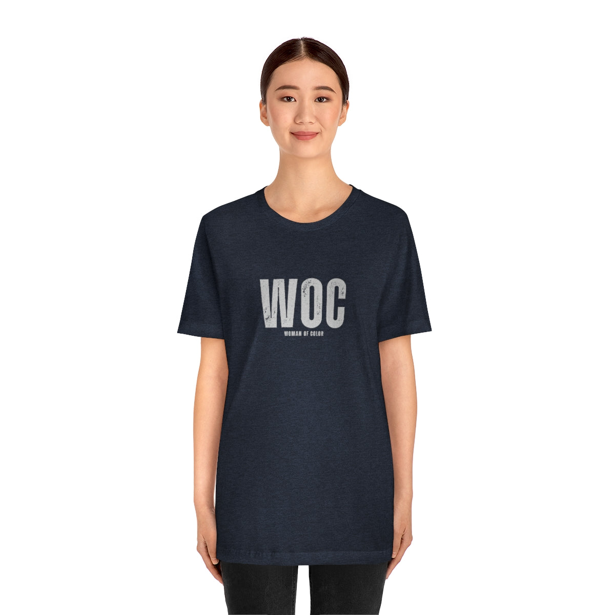 Woman of Color, WOC T Shirt, Black Women, Latina Women, Asian Women, Indigenous Person of Color, Gifts for Brown Women, Voice Out loud Tees
