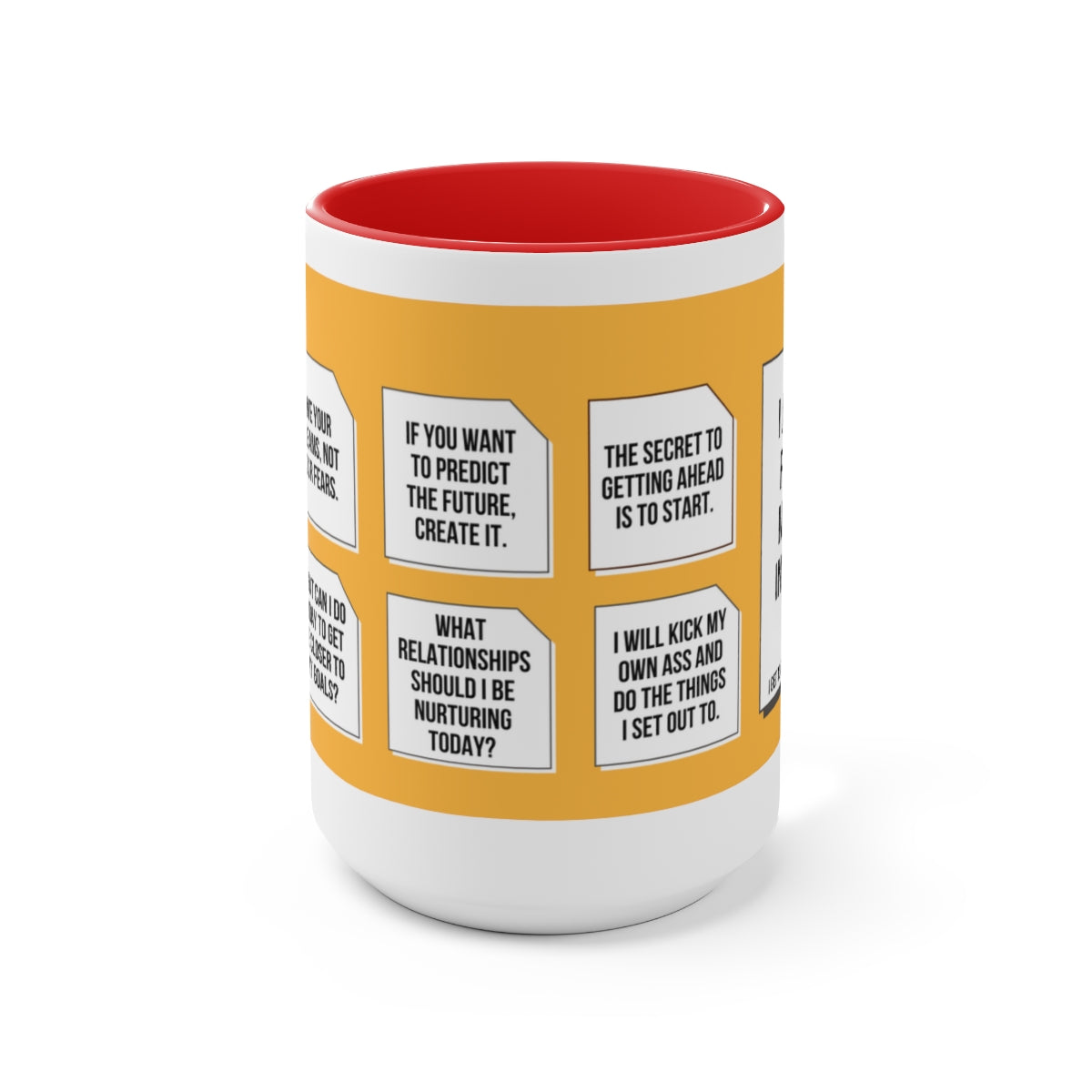 Daily Reminders Coffee Mug | Sticky Notes on Mug | Motivational Mug gifts | Best Mugs to Gift