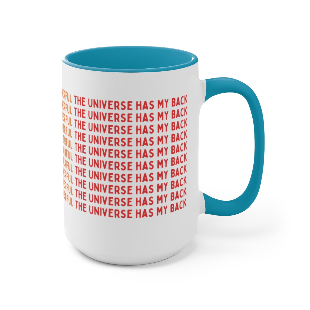 I Am Worthy Coffee Mug | Colorful Self Worth Coffee Cups | The Universe has got my back Motivational Mug gifts | Best Mugs to Gift