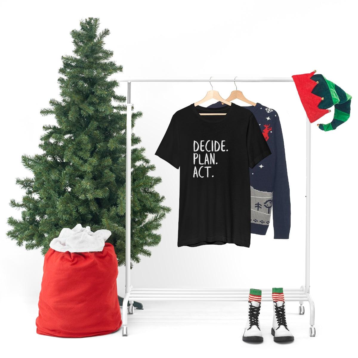 Best Motivation T Shirt, Decide, Plan, Act, Take Action Tees, Inspirational T-Shirt, Empowering Sayings, Inspo Gifts, Soft Tees