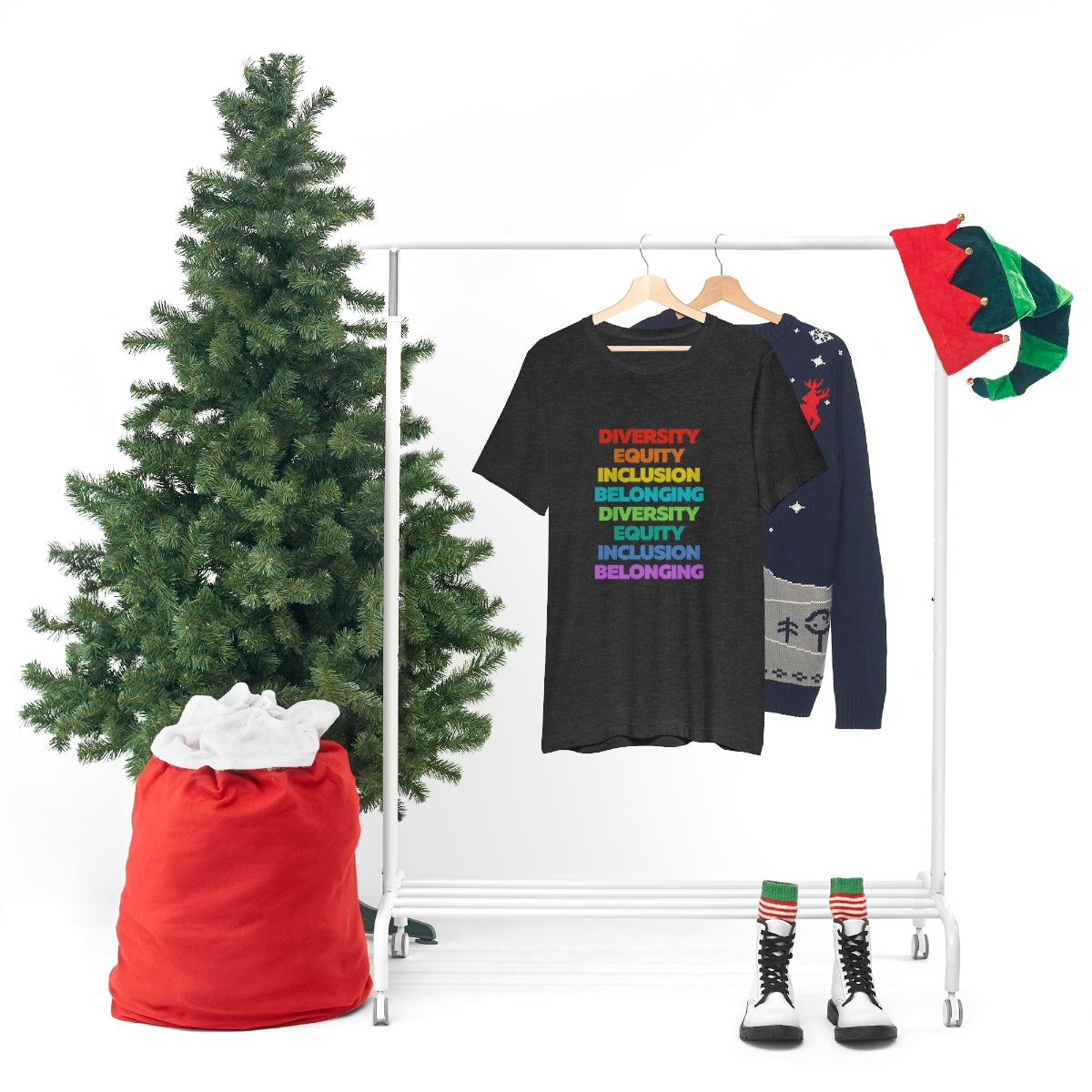 Diversity, Equity, Inclusion, Belonging, DEIB Shirt, DEI T Shirt Gift, HR Professionals, Equitable Tees