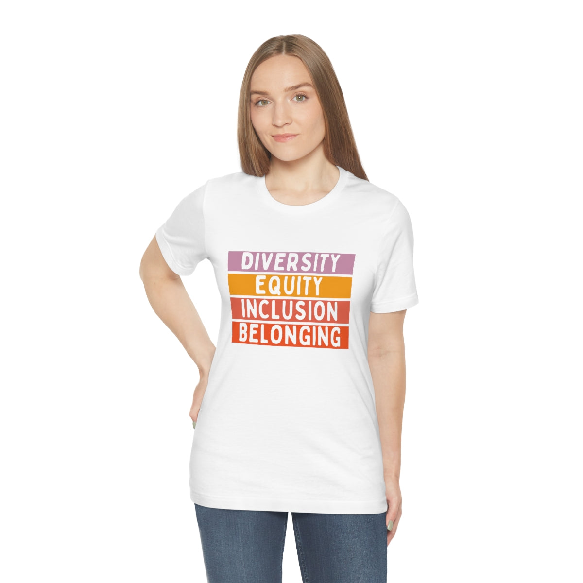 Diversity Equity Inclusion Belonging Graphic T shirts, DEIB, DIB, Shirts for HR Professionals and dei Leaders