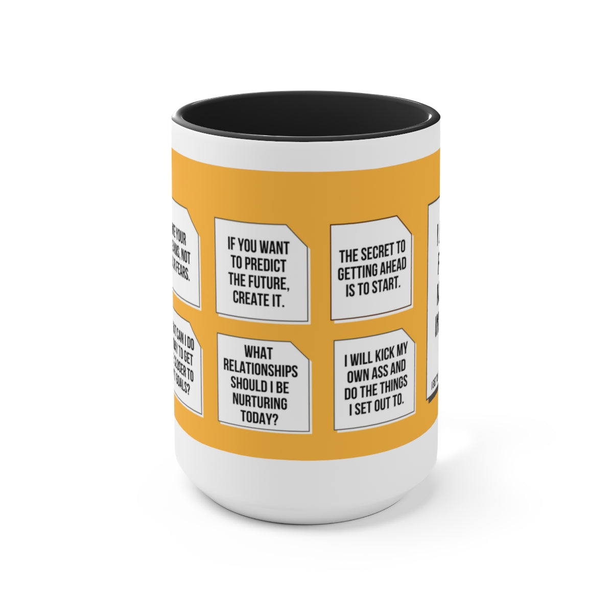 Daily Reminders Coffee Mug | Sticky Notes on Mug | Motivational Mug gifts | Best Mugs to Gift