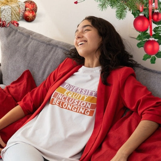 Diversity Equity Inclusion Belonging Graphic T shirts, DEIB, DIB, Shirts for HR Professionals and dei Leaders