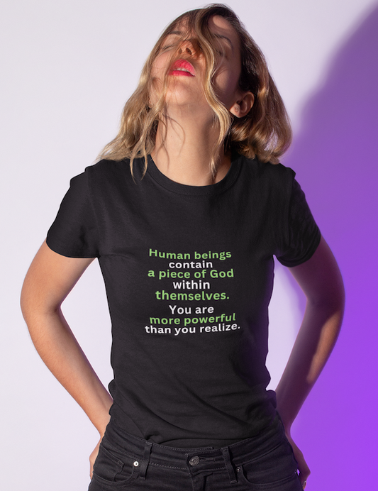 Gnostic Shirt, Spiritual Tees, Positive Sayings, Quotes on Shirts, Unisex Tees