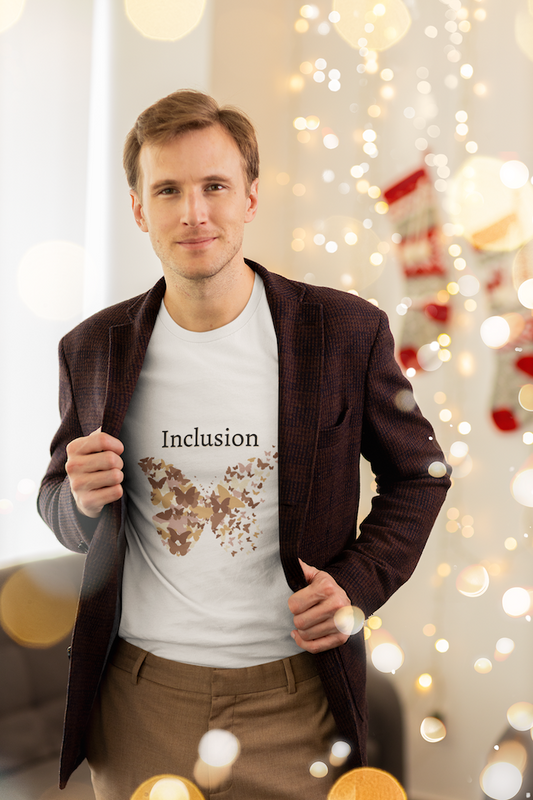 Inclusion Shirt Shades Butterflies, Diversity Inclusion Tshirts, DEIB Statement Tees, Inclusion is an Act Tees