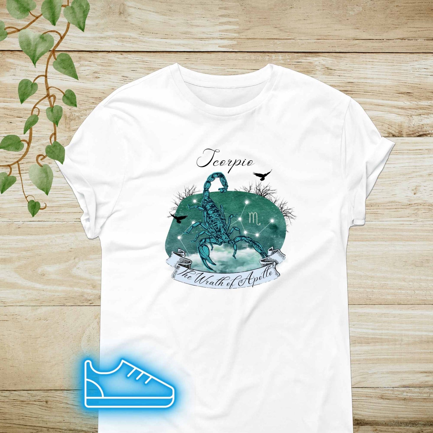 Scorpio The Wrath of Apollo Zodiac Sign Astrology T Shirt | Unisex Jersey Short Sleeve Tee
