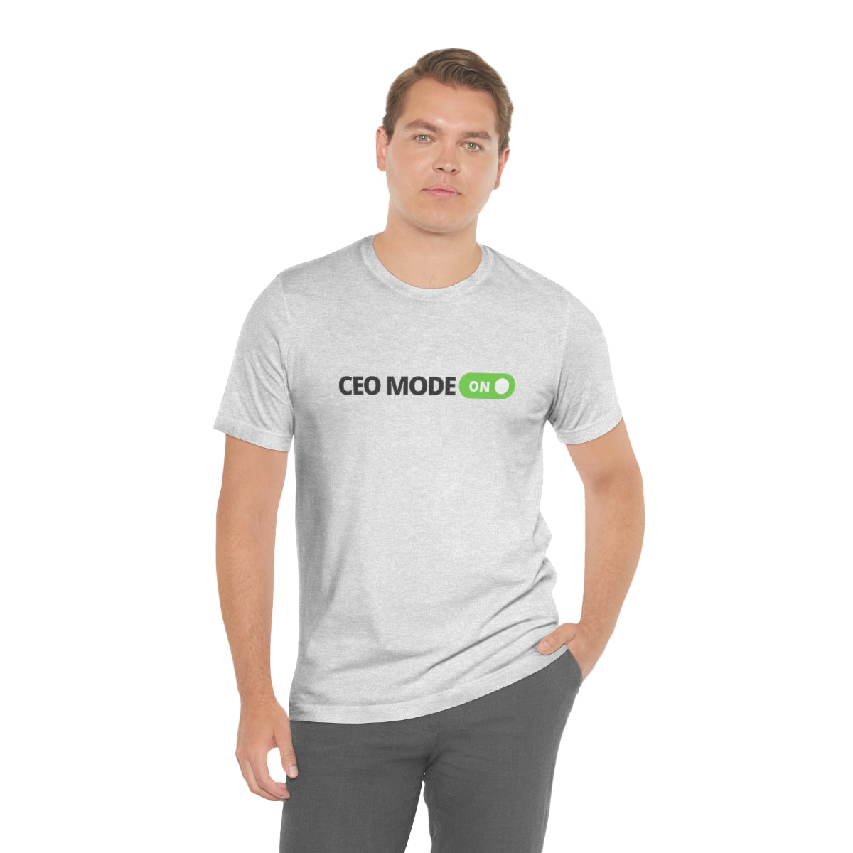 CEO Mode On T Shirt, Perfect Gift for CEOs | CEO Shirt | Entrepreneur | Business Owner | Motivation | Unisex Jersey Short Sleeve