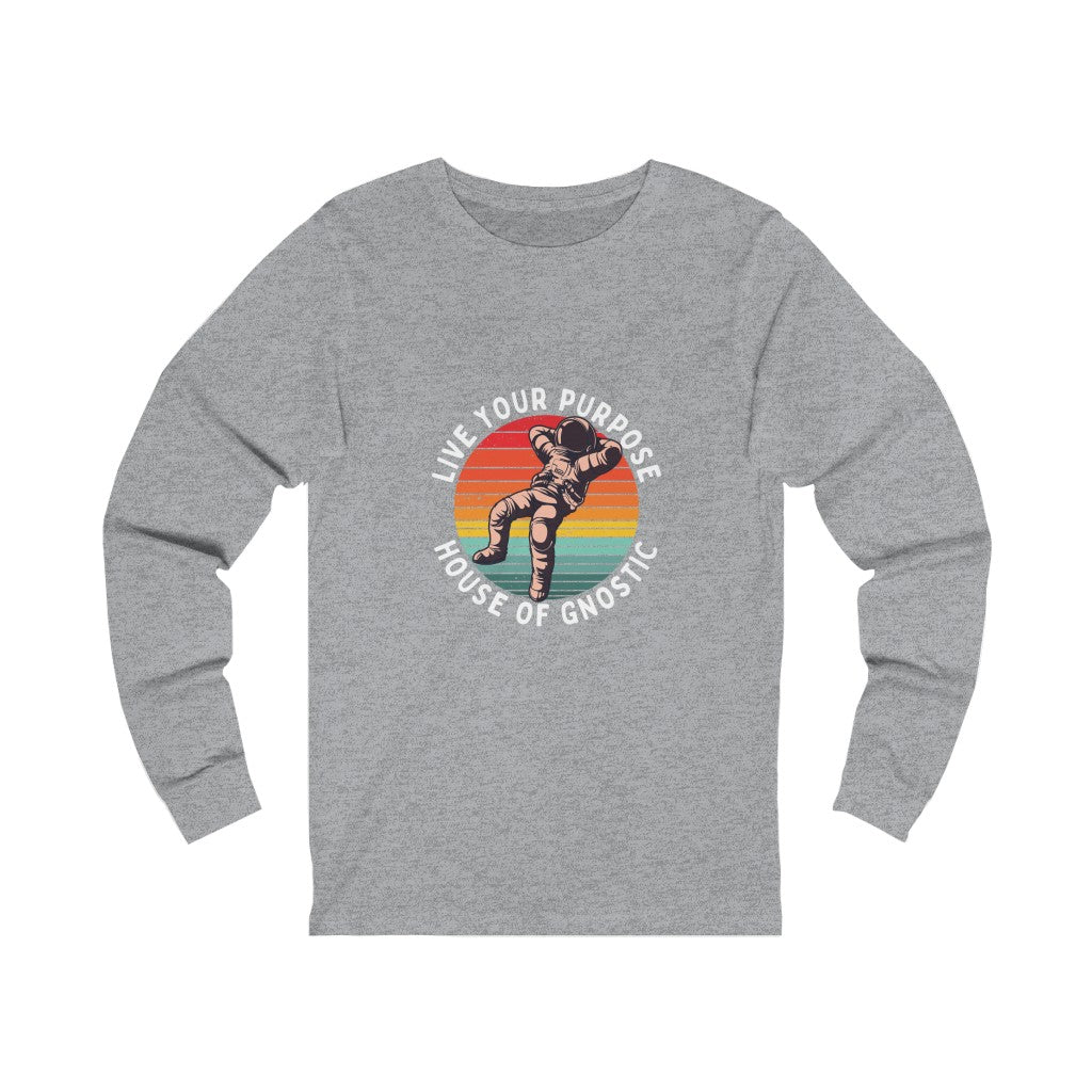 Live Your Purpose Shirt Graphic Unisex Jersey Long Sleeve House of Gnostic T Shirt