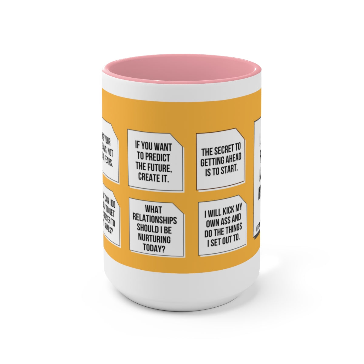Daily Reminders Coffee Mug | Sticky Notes on Mug | Motivational Mug gifts | Best Mugs to Gift