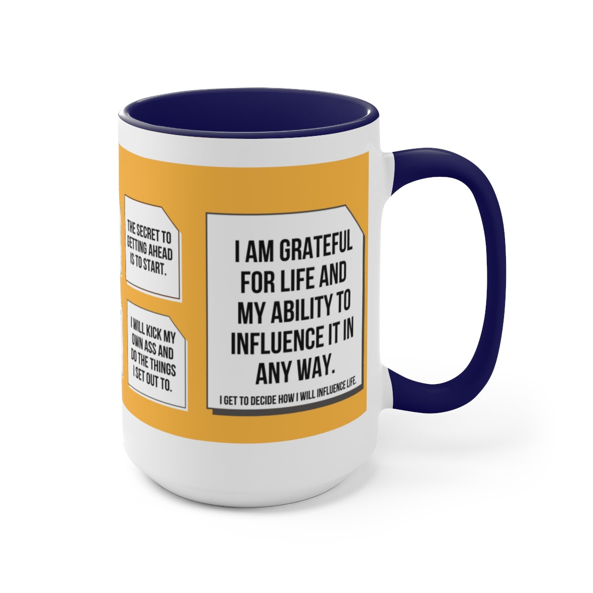Daily Reminders Coffee Mug | Sticky Notes on Mug | Motivational Mug gifts | Best Mugs to Gift