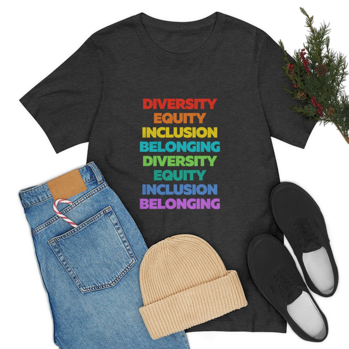 Diversity, Equity, Inclusion, Belonging, DEIB Shirt, DEI T Shirt Gift, HR Professionals, Equitable Tees