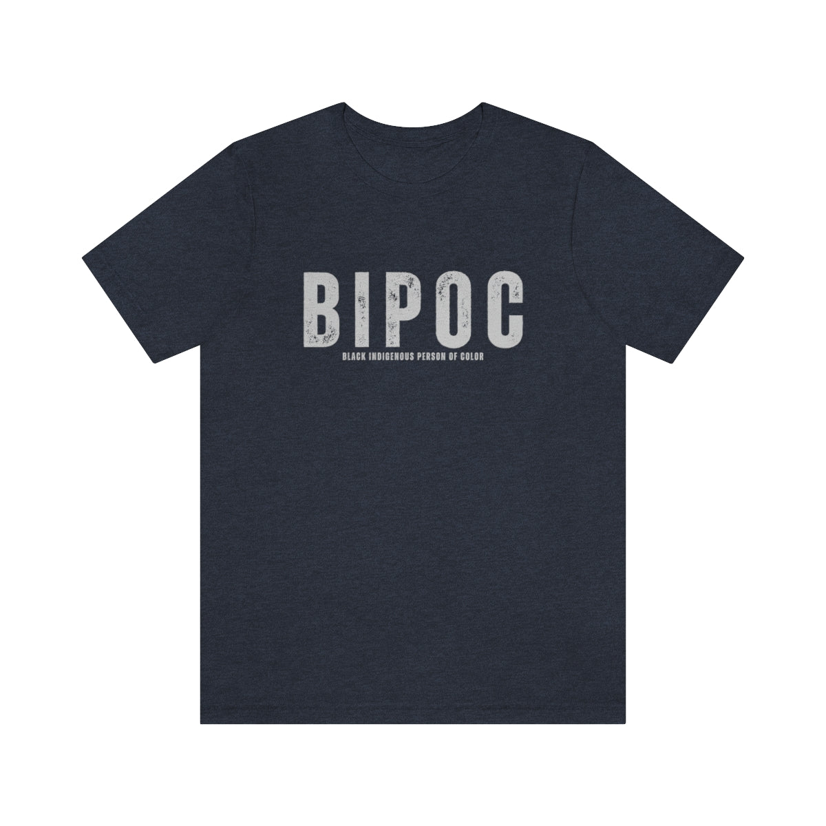 BIPOC T Shirt | Black Indigenous Person of Color | Unisex Jersey Short Sleeve Tee