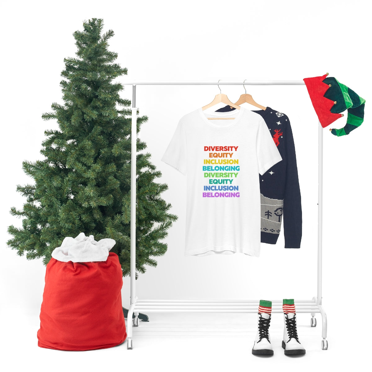 Diversity, Equity, Inclusion, Belonging, DEIB Shirt, DEI T Shirt Gift, HR Professionals, Equitable Tees