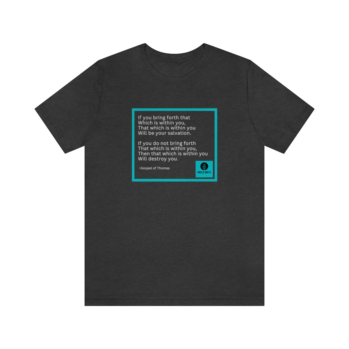 Gospel of Thomas | Jesus Knowledge | Graphic | Unisex Jersey Short Sleeve Tee