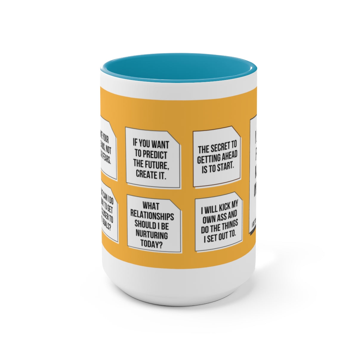 Daily Reminders Coffee Mug | Sticky Notes on Mug | Motivational Mug gifts | Best Mugs to Gift