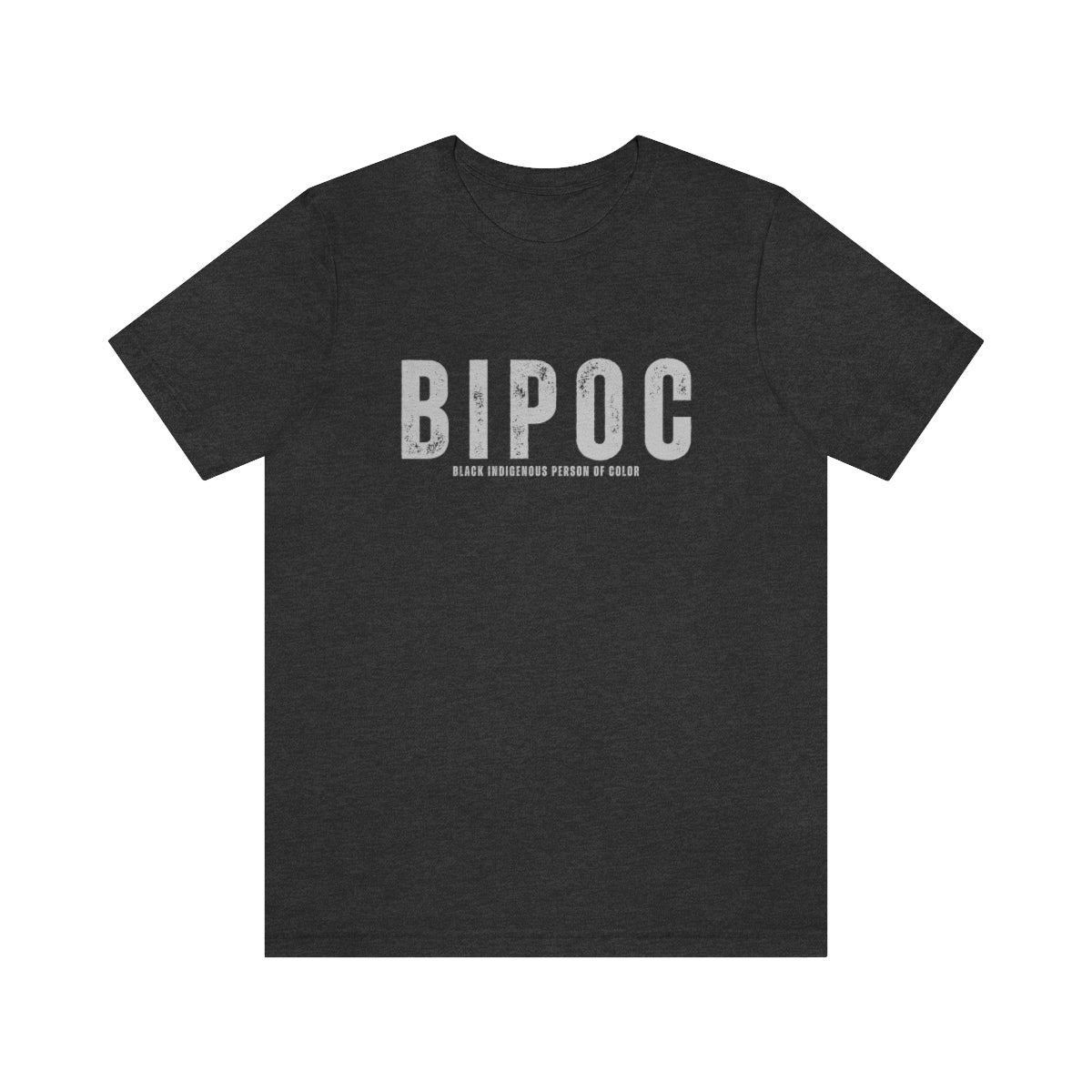 BIPOC T Shirt | Black Indigenous Person of Color | Unisex Jersey Short Sleeve Tee