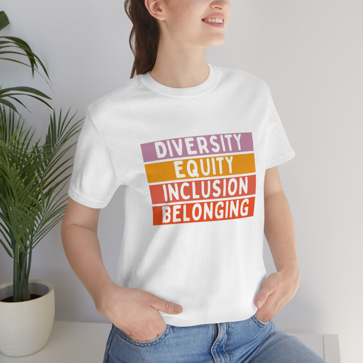 Diversity Equity Inclusion Belonging Graphic T shirts, DEIB, DIB, Shirts for HR Professionals and dei Leaders