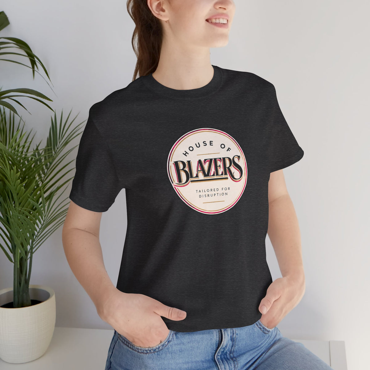 House of Blazers Graphic Tee — Vintage Logo T‑Shirt