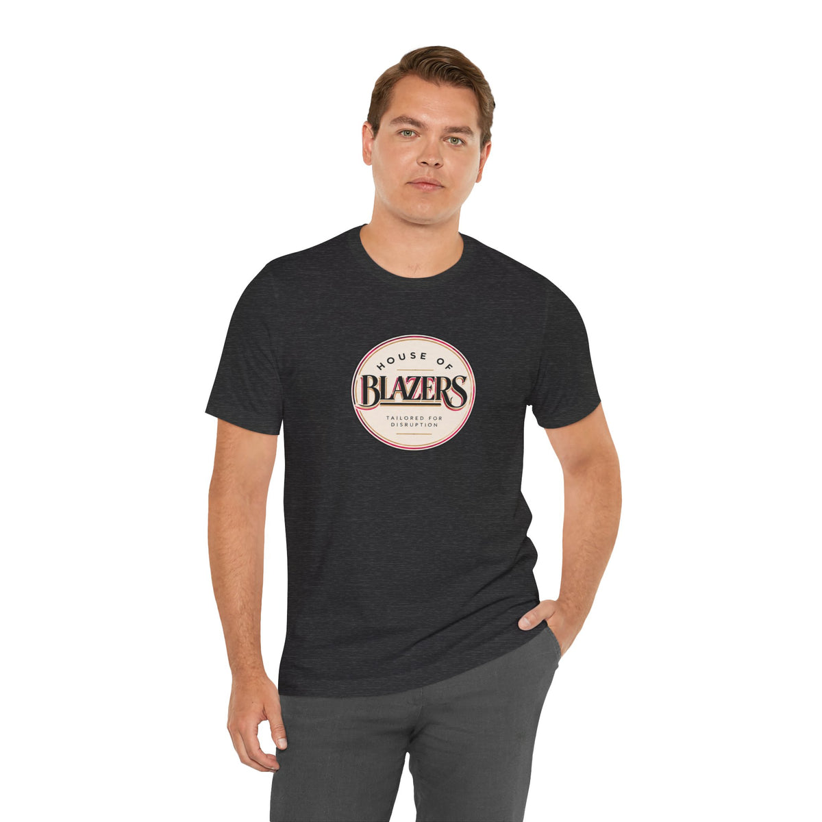 House of Blazers Graphic Tee — Vintage Logo T‑Shirt