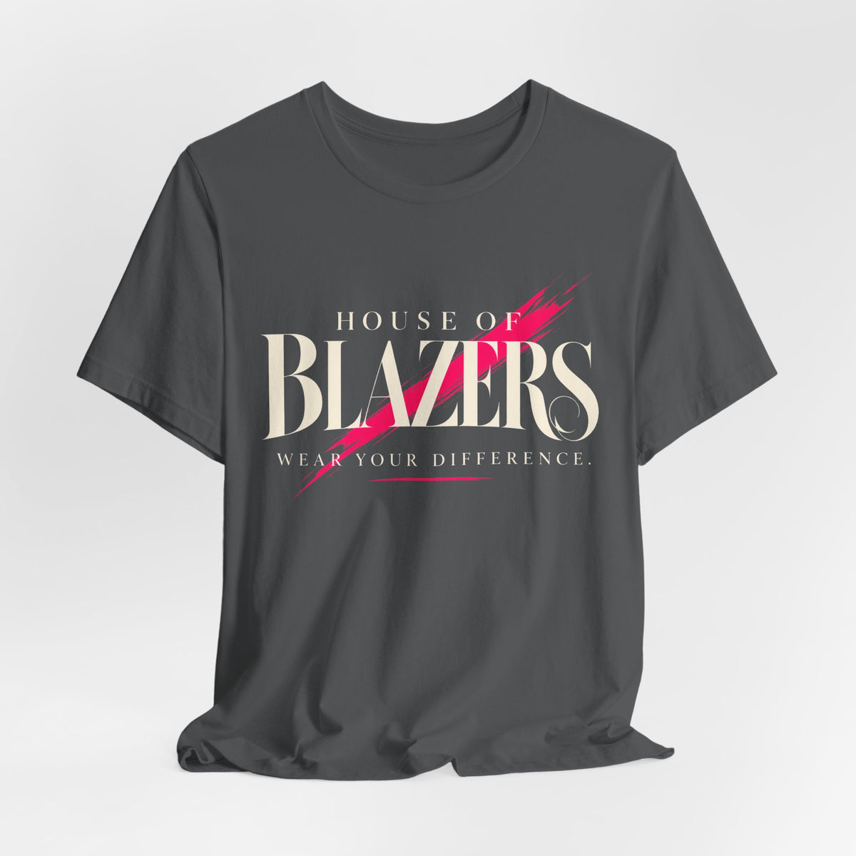 House of Blazers Graphic Tee — Make Your Difference T‑Shirt