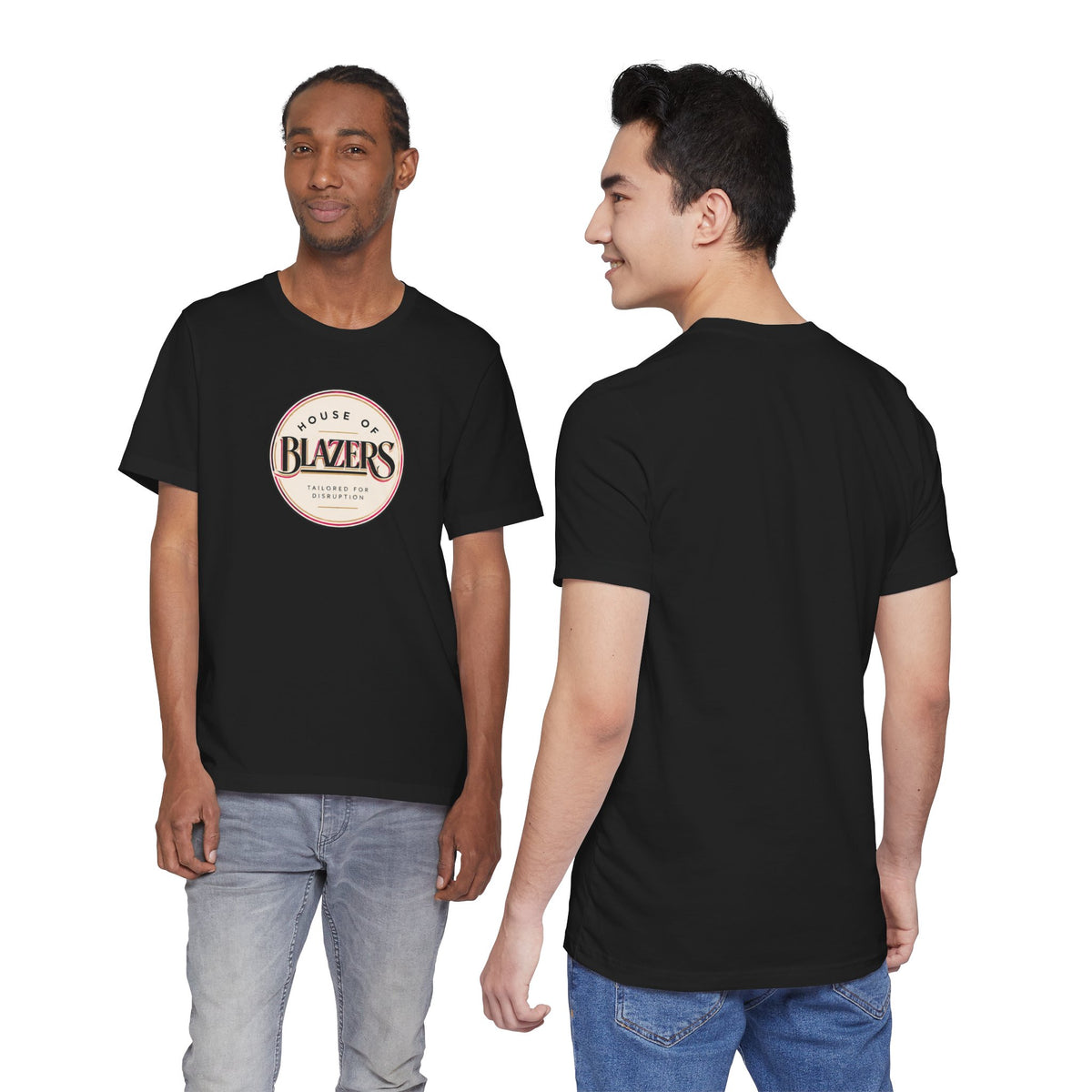 House of Blazers Graphic Tee — Vintage Logo T‑Shirt