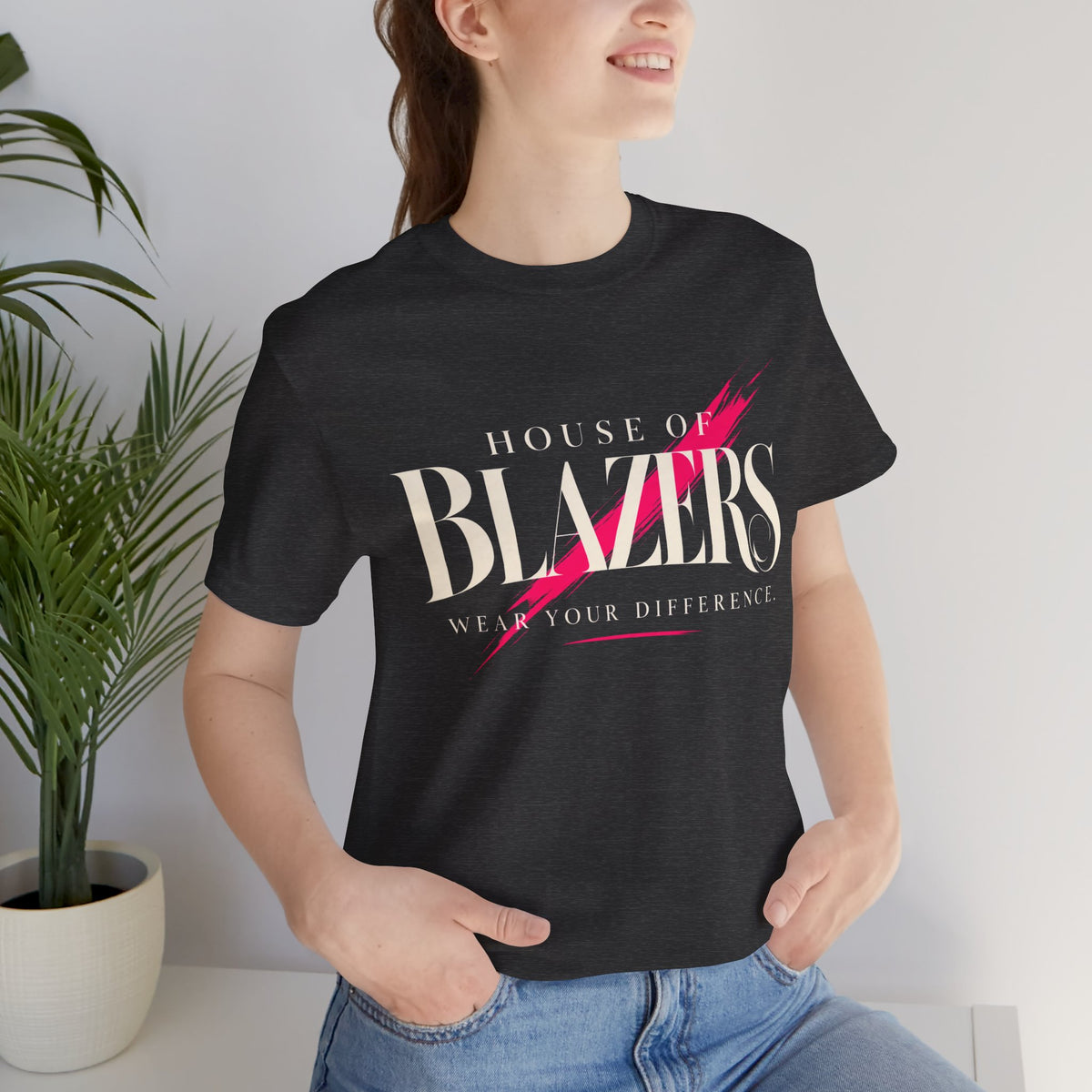 House of Blazers Graphic Tee — Make Your Difference T‑Shirt