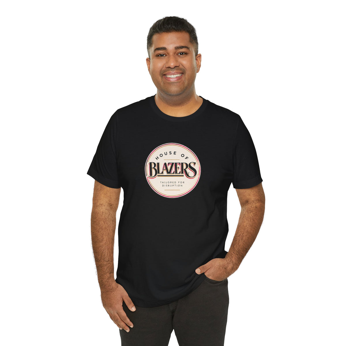 House of Blazers Graphic Tee — Vintage Logo T‑Shirt