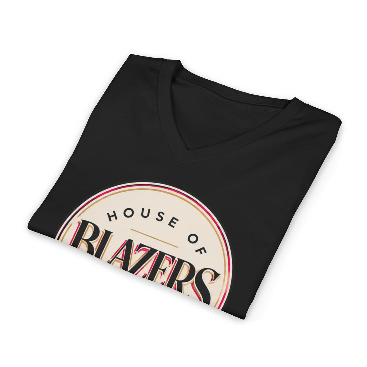 House of Blazers Tailored for Disruption V-Neck Tee — Graphic T-Shirt