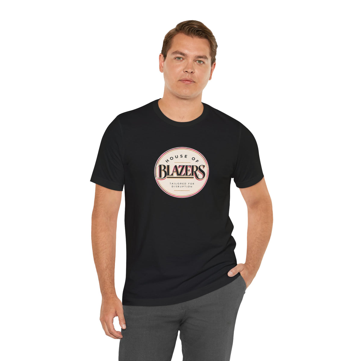 House of Blazers Graphic Tee — Vintage Logo T‑Shirt