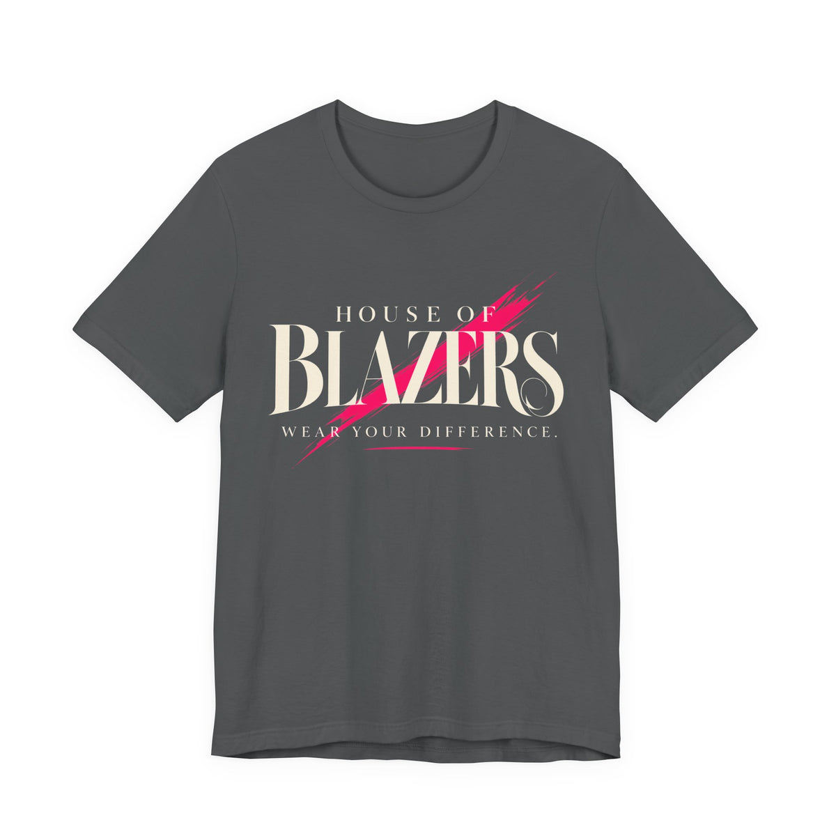 House of Blazers Graphic Tee — Make Your Difference T‑Shirt