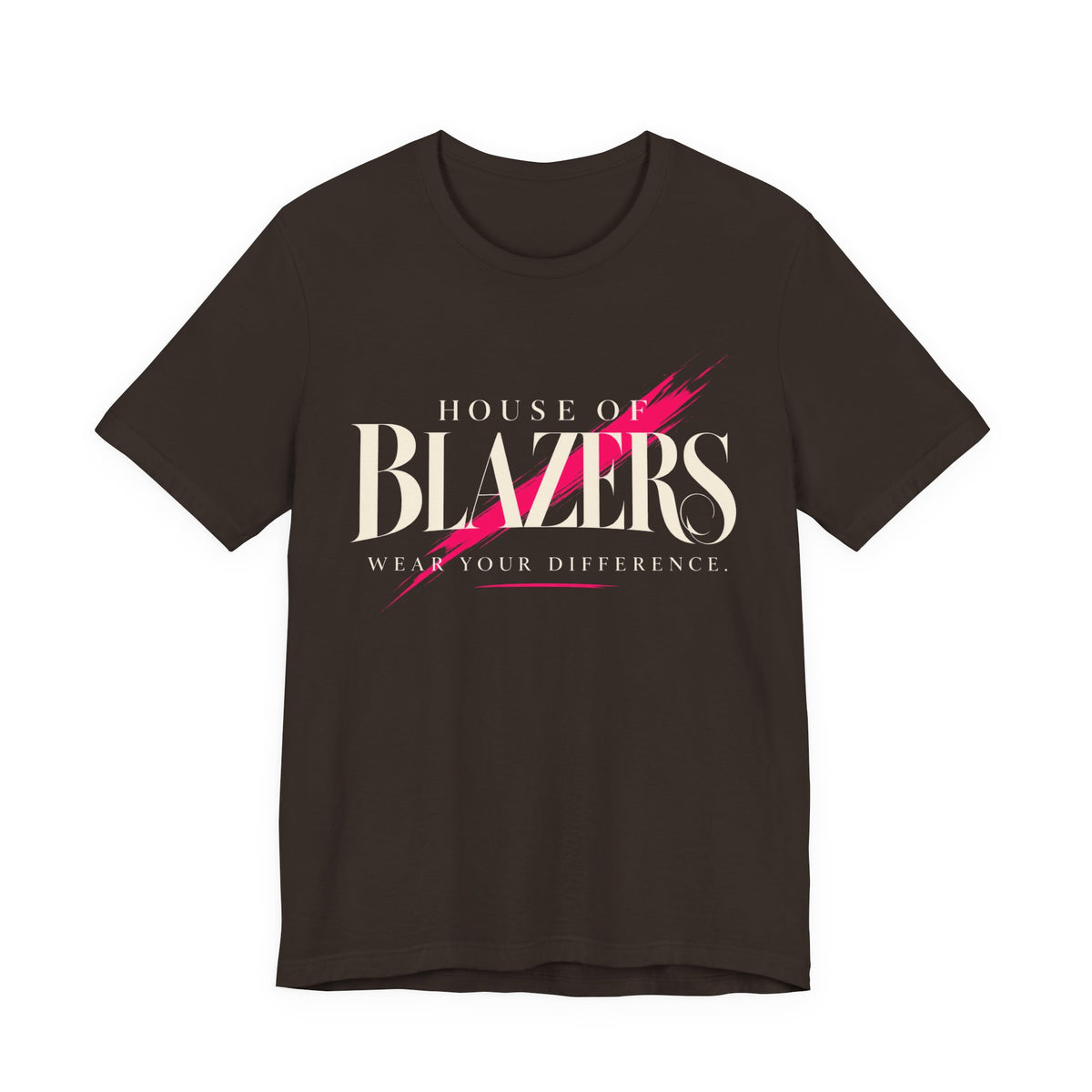 House of Blazers Graphic Tee — Make Your Difference T‑Shirt