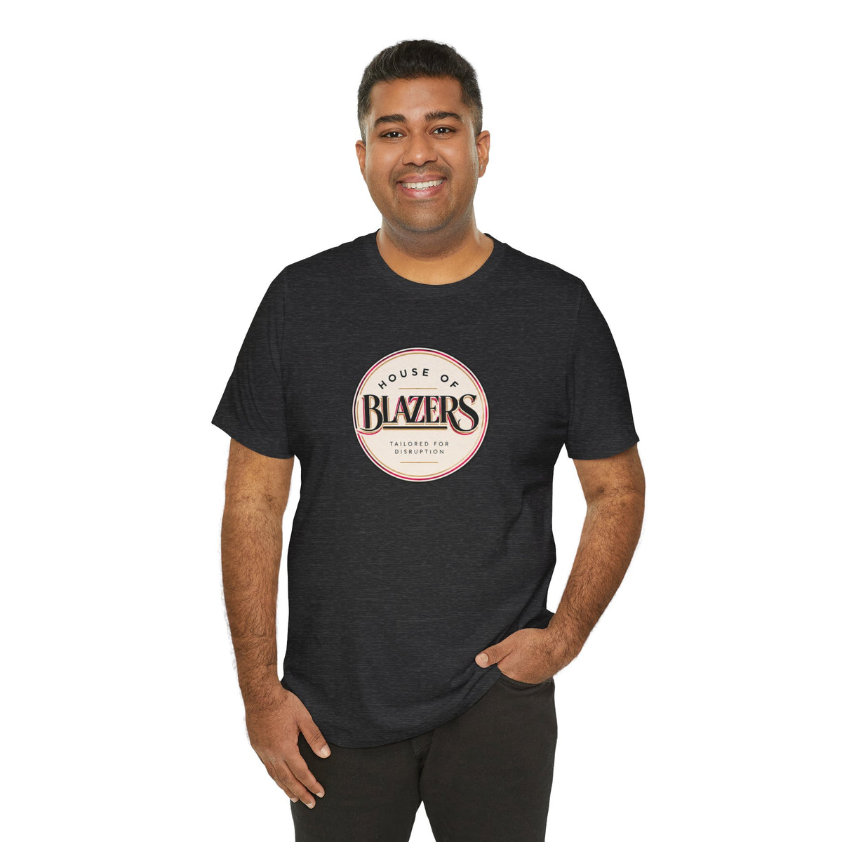 House of Blazers Graphic Tee — Vintage Logo T‑Shirt
