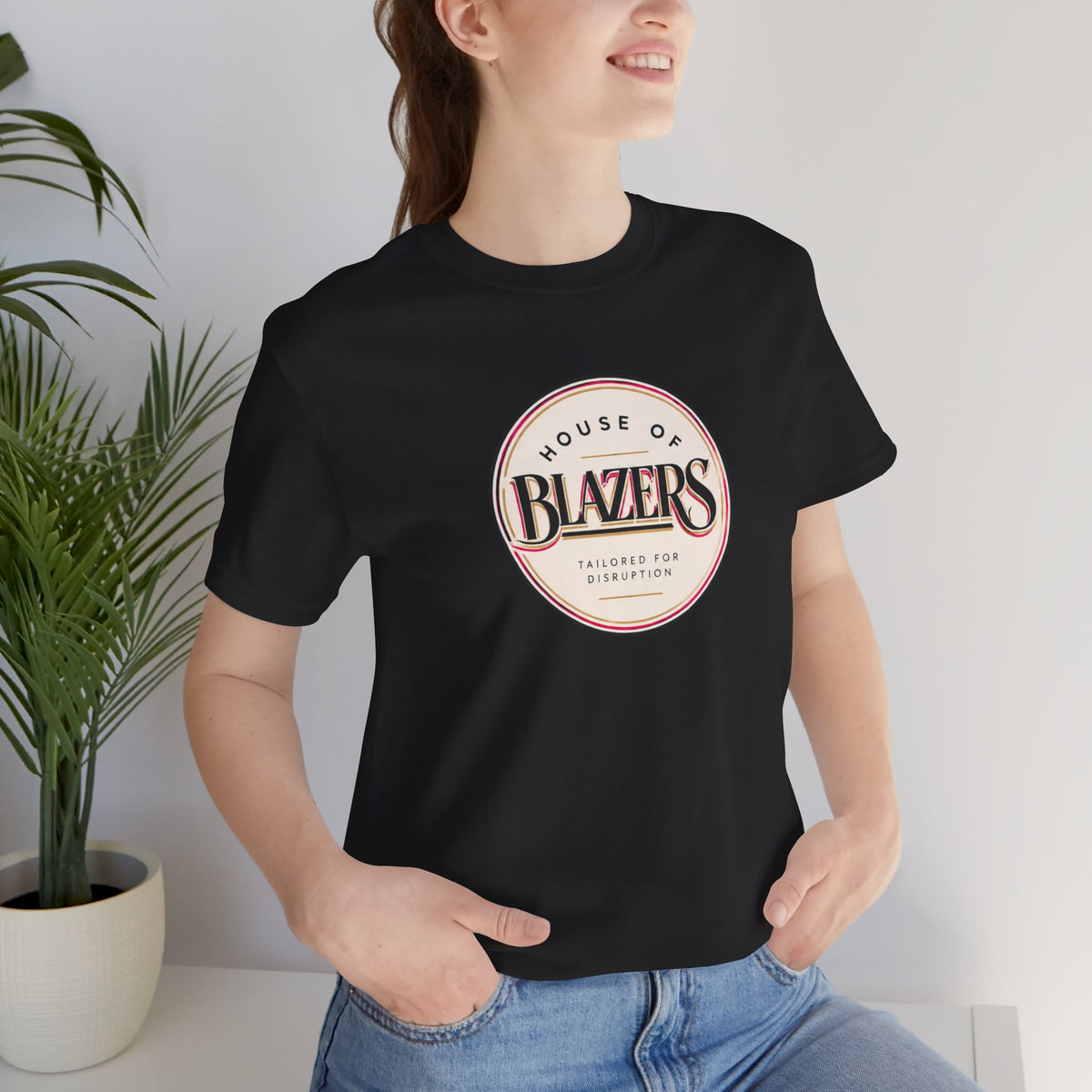 House of Blazers Graphic Tee — Vintage Logo T‑Shirt