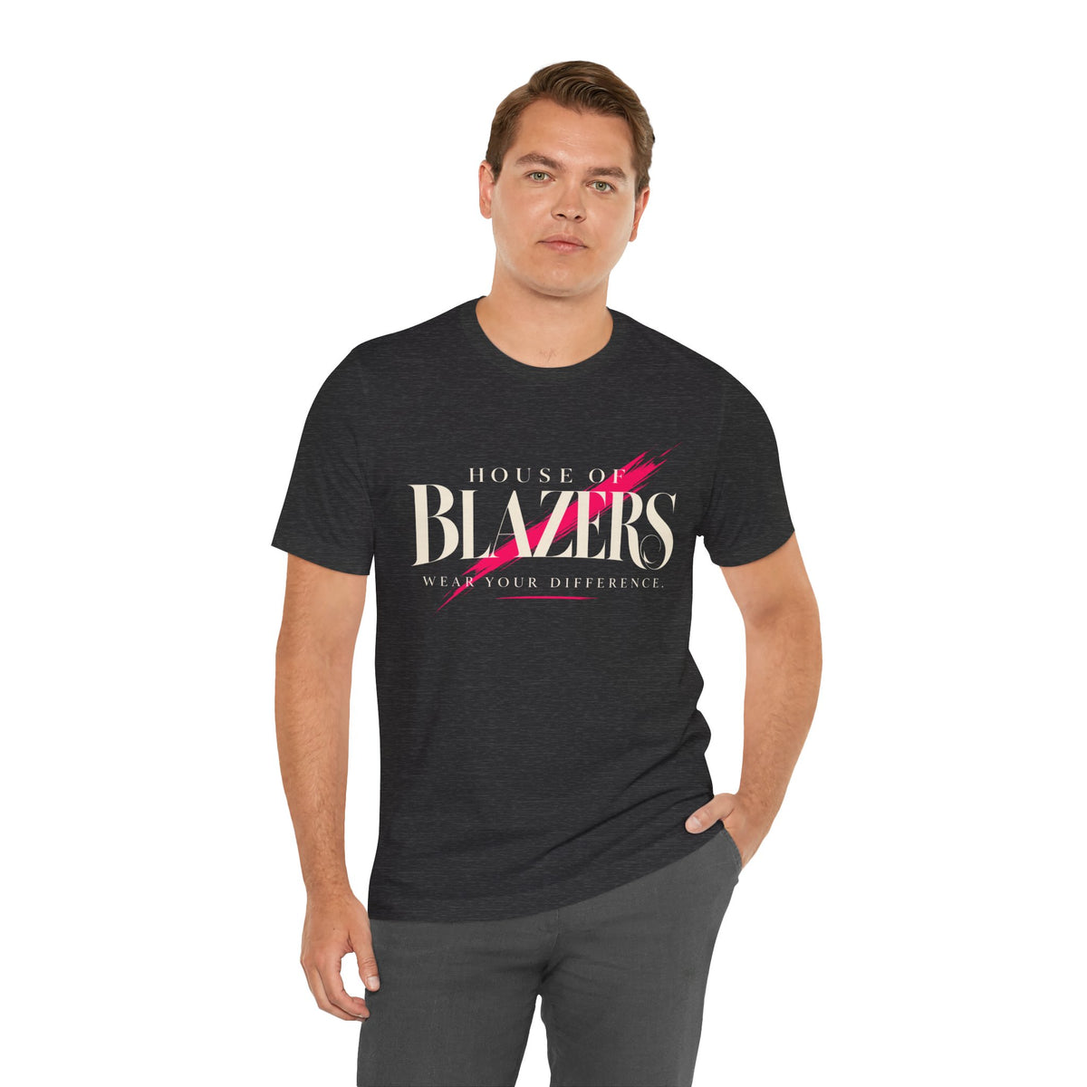 House of Blazers Graphic Tee — Make Your Difference T‑Shirt