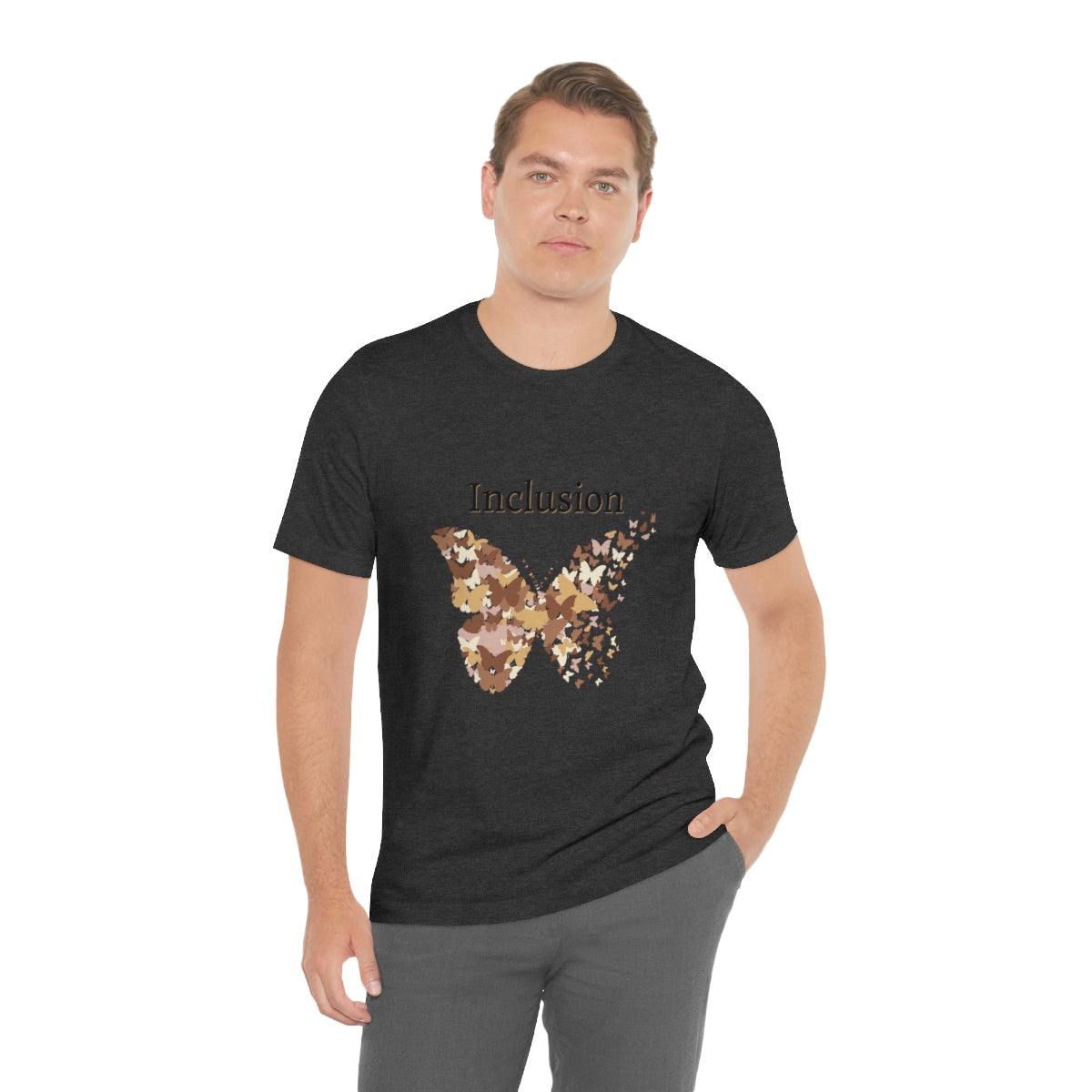 Inclusion Shirt Shades Butterflies, Diversity Inclusion Tshirts, DEIB Statement Tees, Inclusion is an Act Tees