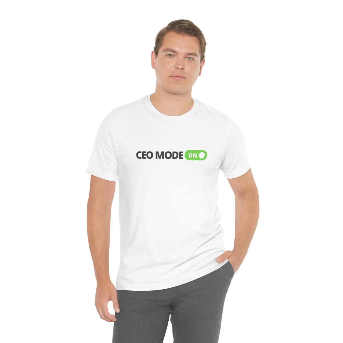 CEO Mode On T Shirt, Perfect Gift for CEOs | CEO Shirt | Entrepreneur | Business Owner | Motivation | Unisex Jersey Short Sleeve