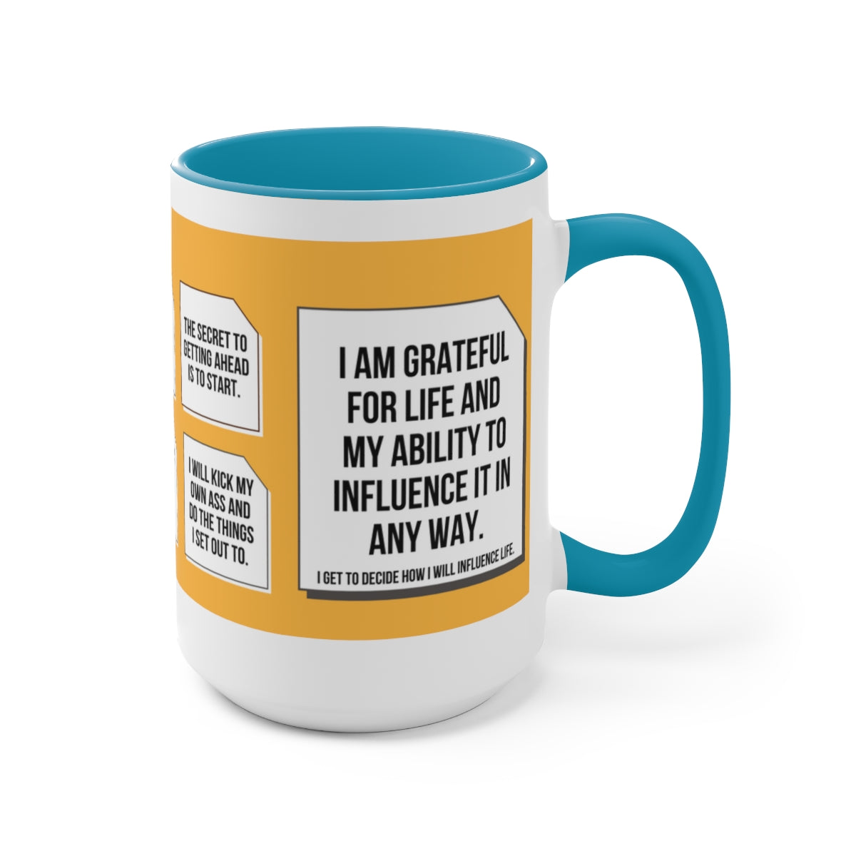Daily Reminders Coffee Mug | Sticky Notes on Mug | Motivational Mug gifts | Best Mugs to Gift